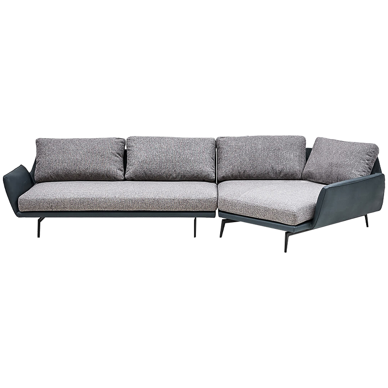 Диван Cairn Sofa Серый Черный Серый шифер в Уфе | Loft Concept 