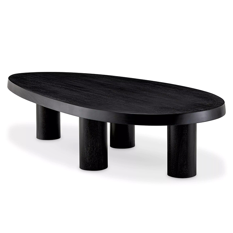 Кофейный стол Eichholtz Coffee Table Prelude Black Черный в Уфе | Loft Concept 