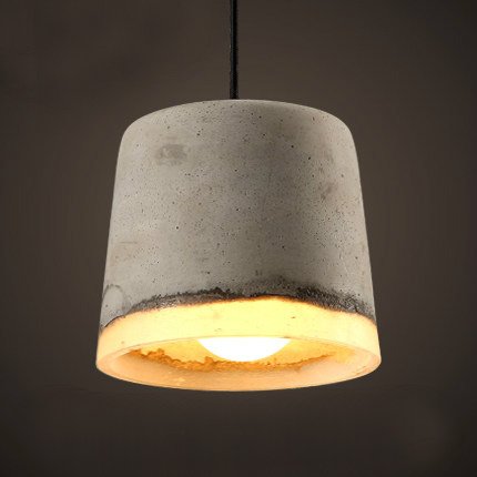 Подвесной светильник Art Concrete Pendant №10 Серый в Уфе | Loft Concept 