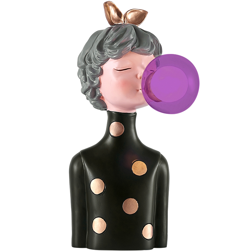 Настольная лампа Bubble Gum Table Lamp purple Мульти в Уфе | Loft Concept 