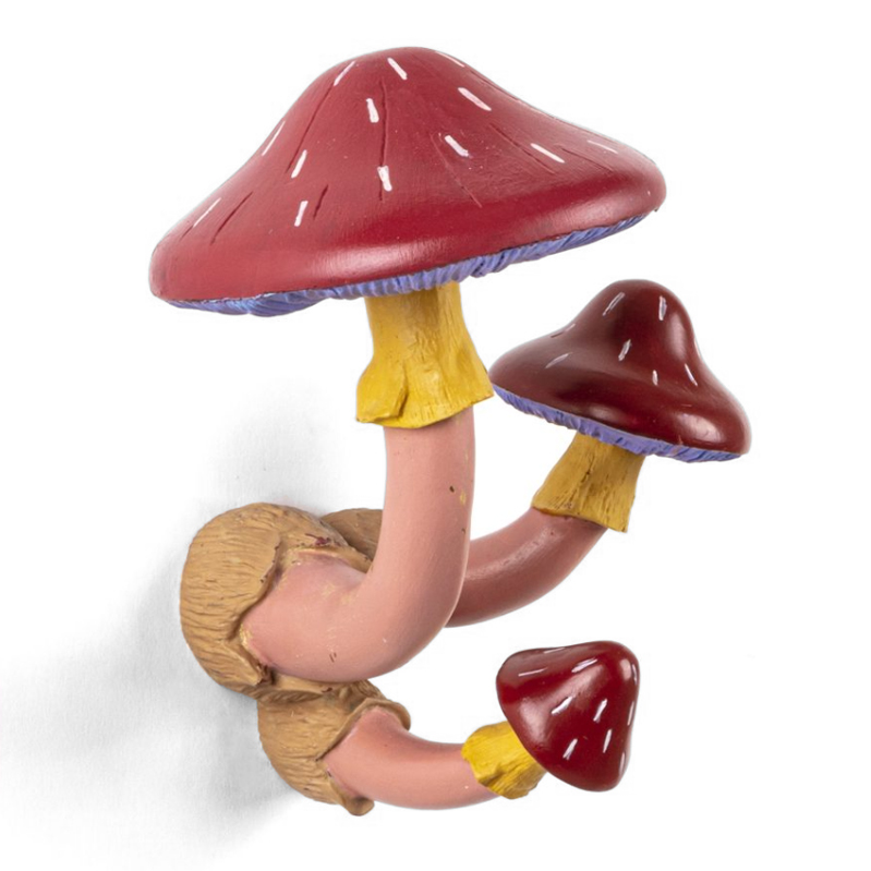 Аксессуар Seletti Hangers Mushroom Coloured Красный в Уфе | Loft Concept 