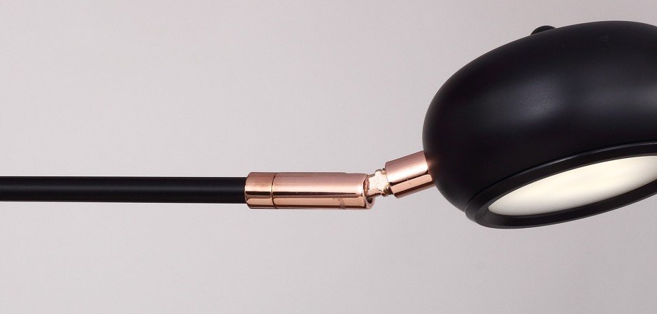 Люстра Curved Stix Chandelier 6 Black - Loft-Concept в Уфе