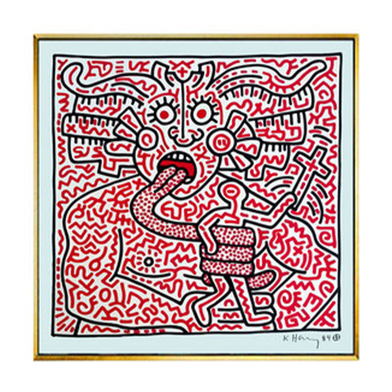 Постер Keith Haring 15 Мульти в Уфе | Loft Concept 