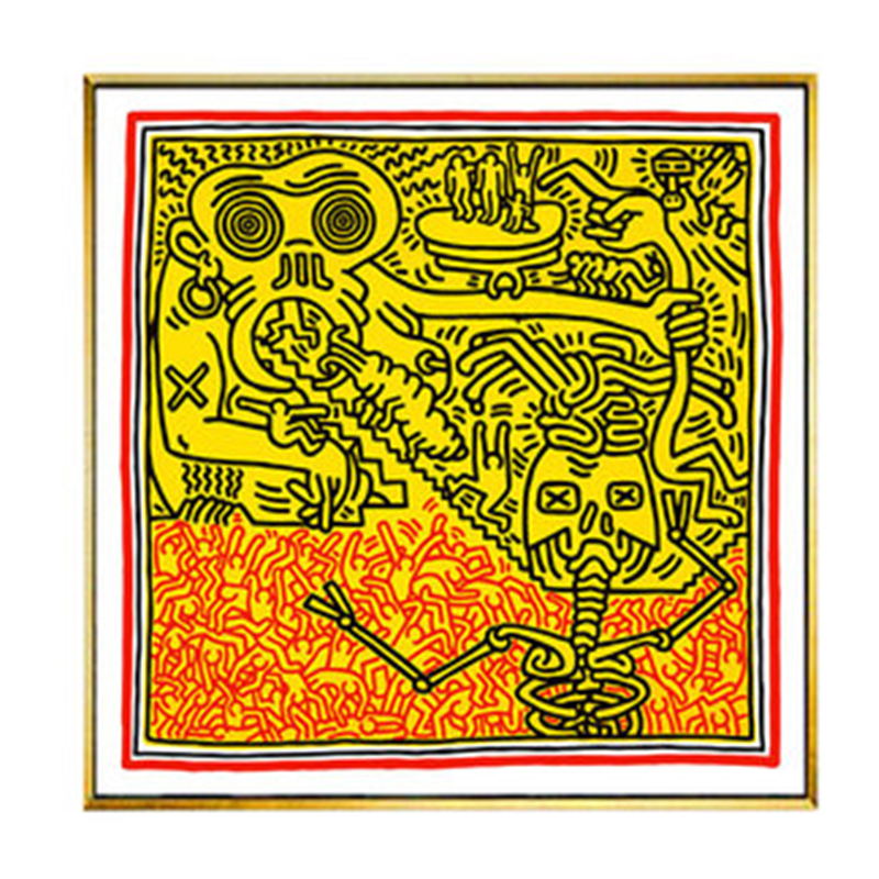 Постер Keith Haring 13 Мульти в Уфе | Loft Concept 