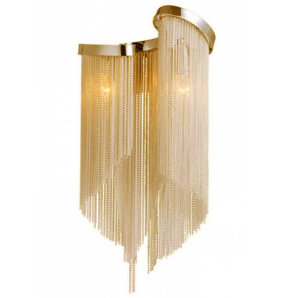 Бра Atlantis Chain Wall Lamp GOLD Золотой в Уфе | Loft Concept 