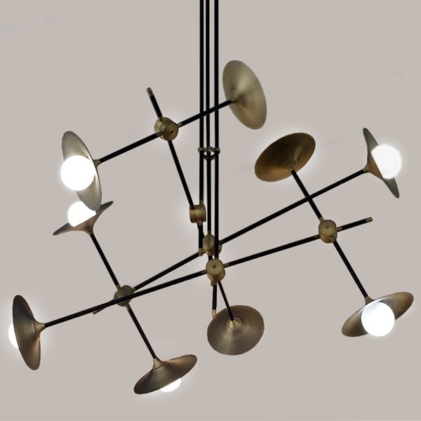 Люстра Disc Turbaya SS-9 Chandelier  в Уфе | Loft Concept 