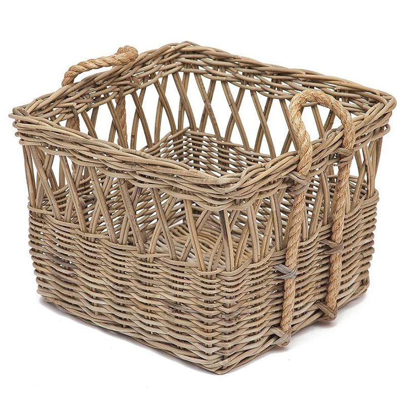 Корзина из ротанга Rattan Wicker Basket Древесина в Уфе | Loft Concept 