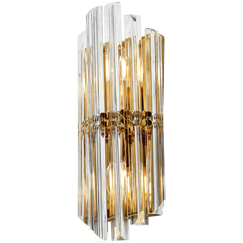 Бра Luxxu Glass Sconce Золотой Прозрачное Стекло в Уфе | Loft Concept 