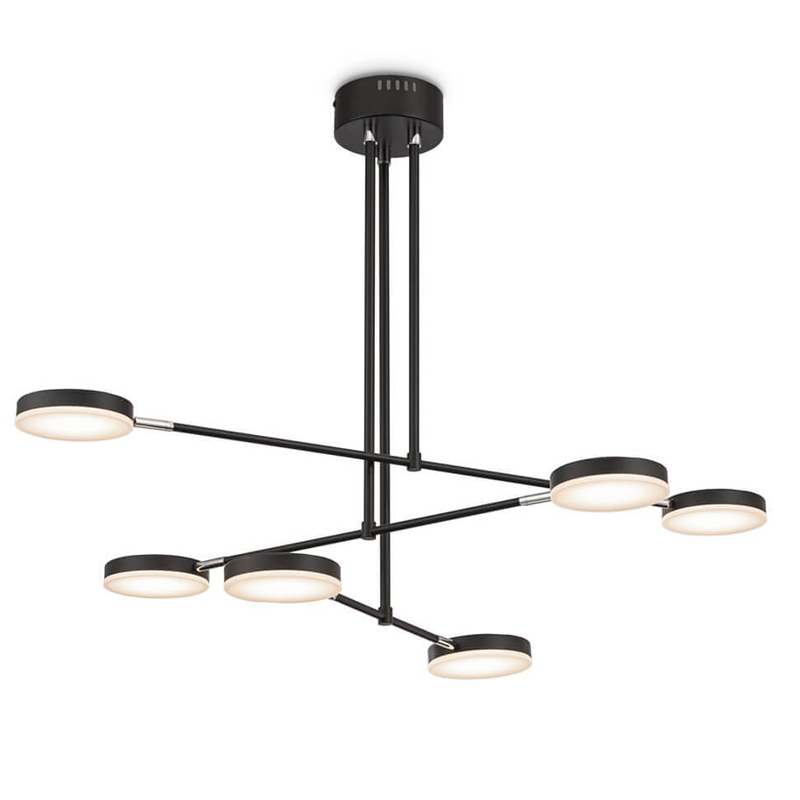 Люстра Maxine Light Chandelier 89 Черный Белый в Уфе | Loft Concept 