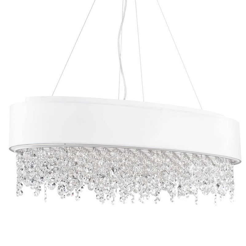 Люстра Maurin Diamond Rain Chandelier Белый в Уфе | Loft Concept 