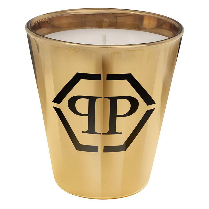 Свеча Philipp Plein Candle Empire Gold S Золотой Черный Белый в Уфе | Loft Concept 