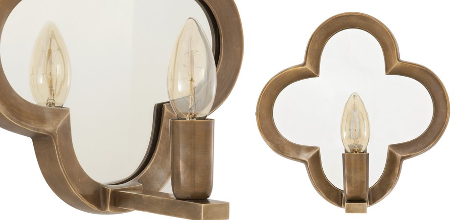 Бра Eichholtz Wall Lamp West Lake Brass - Loft-Concept в Уфе