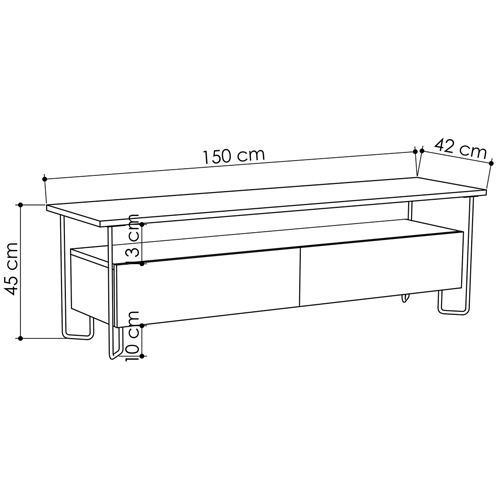 ТВ-тумба Lee Beige TV Stand в Уфе