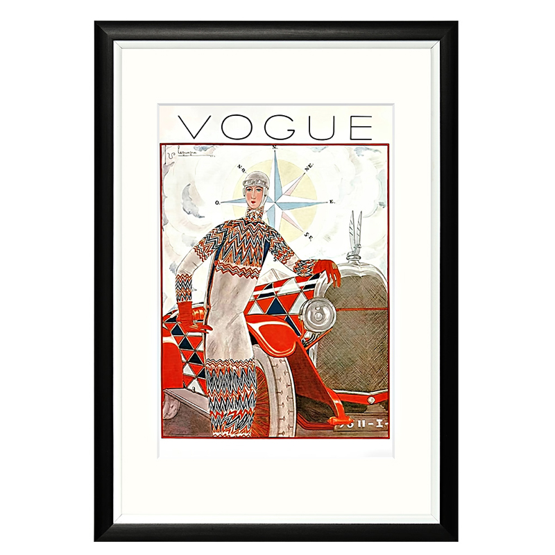 Постер Vogue January 1925 Мульти в Уфе | Loft Concept 