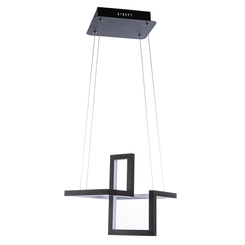 Люстра Esther Geometric Black Chandelier Черный в Уфе | Loft Concept 