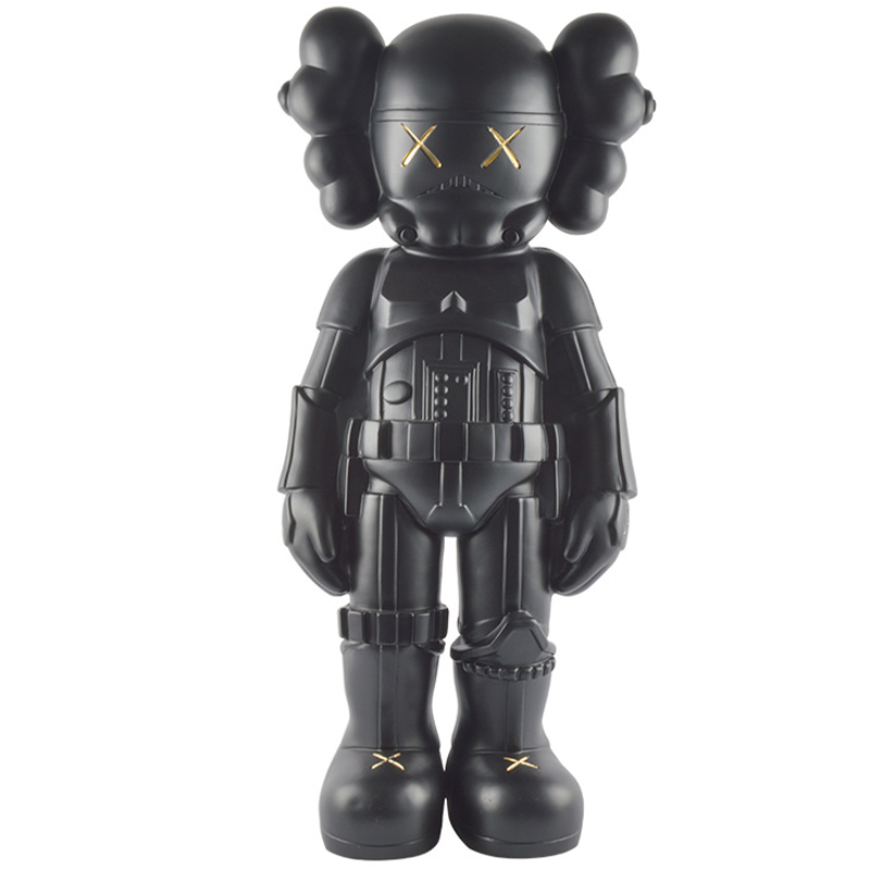 Статуэтка KAWS Black Soldier Gold X Черный Золотой в Уфе | Loft Concept 