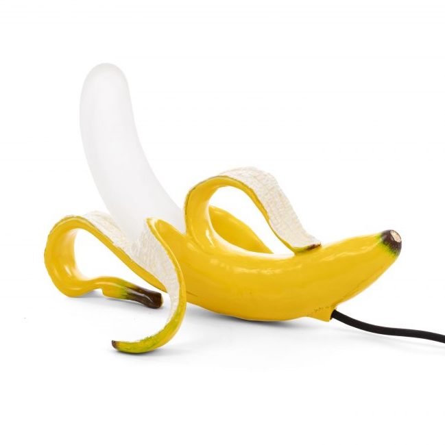 Лампа Seletti Banana Lamp Yellow Huey Design: Studio Job Желтый в Уфе | Loft Concept 