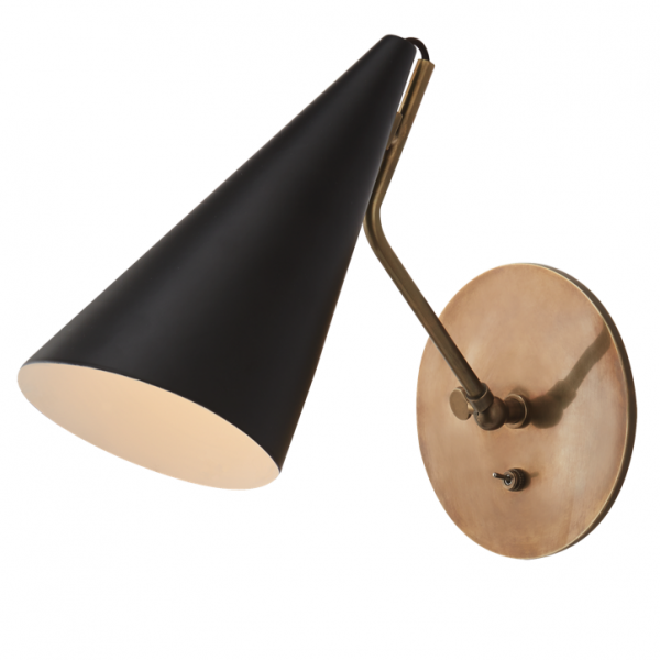 Бра VC light CLEMENTE wall lamp black Черный в Уфе | Loft Concept 