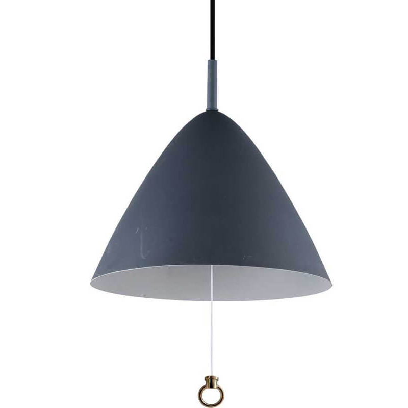 Подвесной светильник Cosmo Dome Cone black Черный в Уфе | Loft Concept 