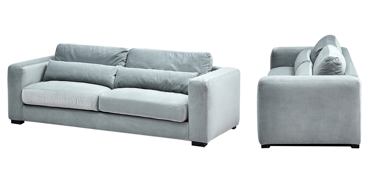 Диван Kleber Sofa soft blue - фото