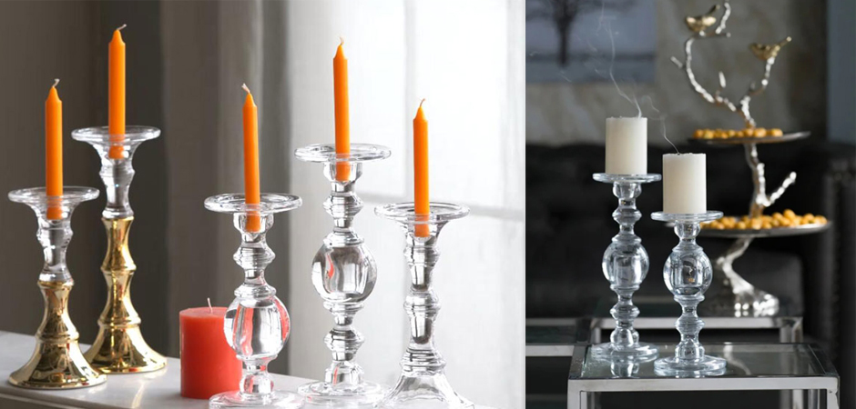 Подсвечник Glass Candlestick I Подсвечник Glass Candlestick I - Loft-Concept в Уфе