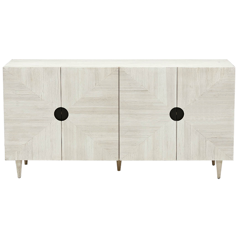 Комод Arjun Chest of Drawers ivory ( слоновая кость ) Черный в Уфе | Loft Concept 