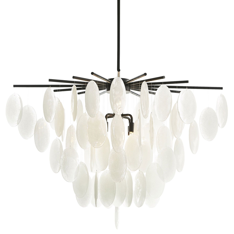 Люстра Arteriors TIFFANY CHANDELIER Черный Прозрачный в Уфе | Loft Concept 