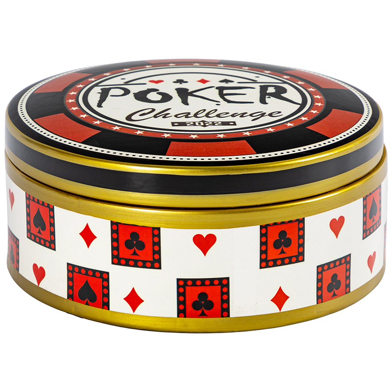 Шкатулка Poker Collection Box Золотой Белый Черный Красный в Уфе | Loft Concept 