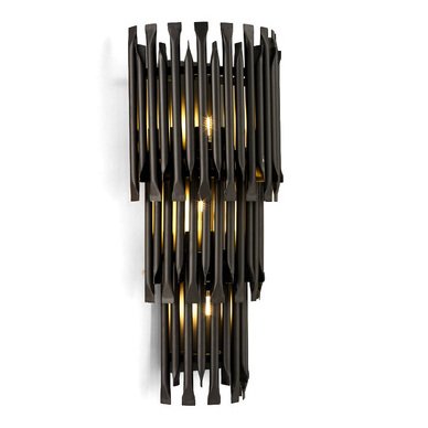 Бра MATHENY III WALL LAMP by DELIGHTFULL Black Черный матовый в Уфе | Loft Concept 