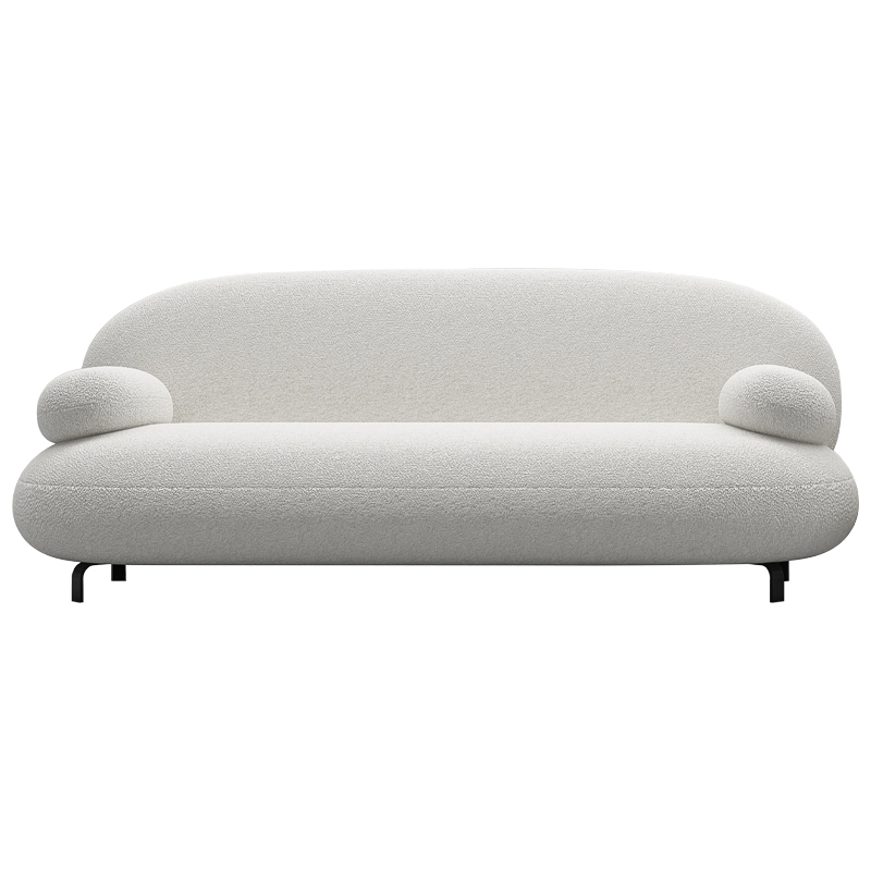 Диван Bethany White Sofa Белый Черный в Уфе | Loft Concept 