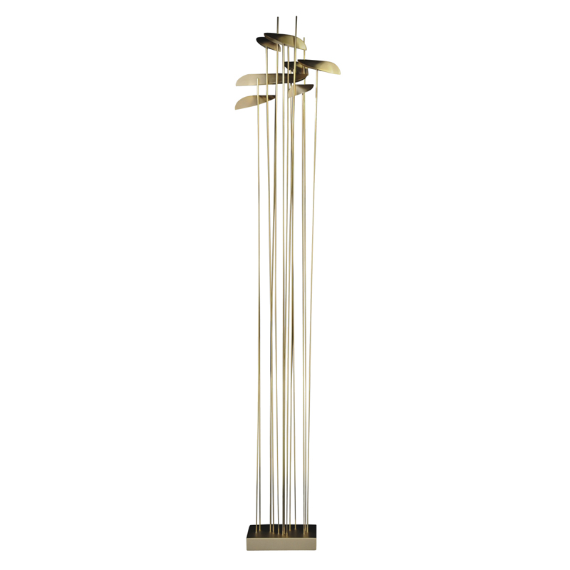 Торшер Paolo Castelli ANODINE FLOOR LAMP Золотой в Уфе | Loft Concept 