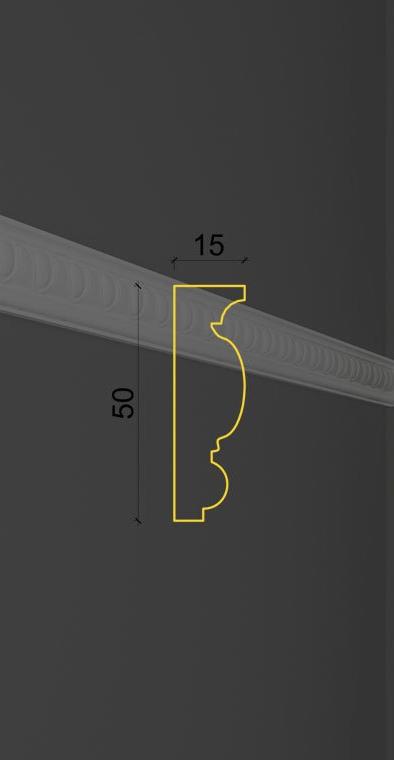 Молдинг с орнаментом MO-05 в Уфе