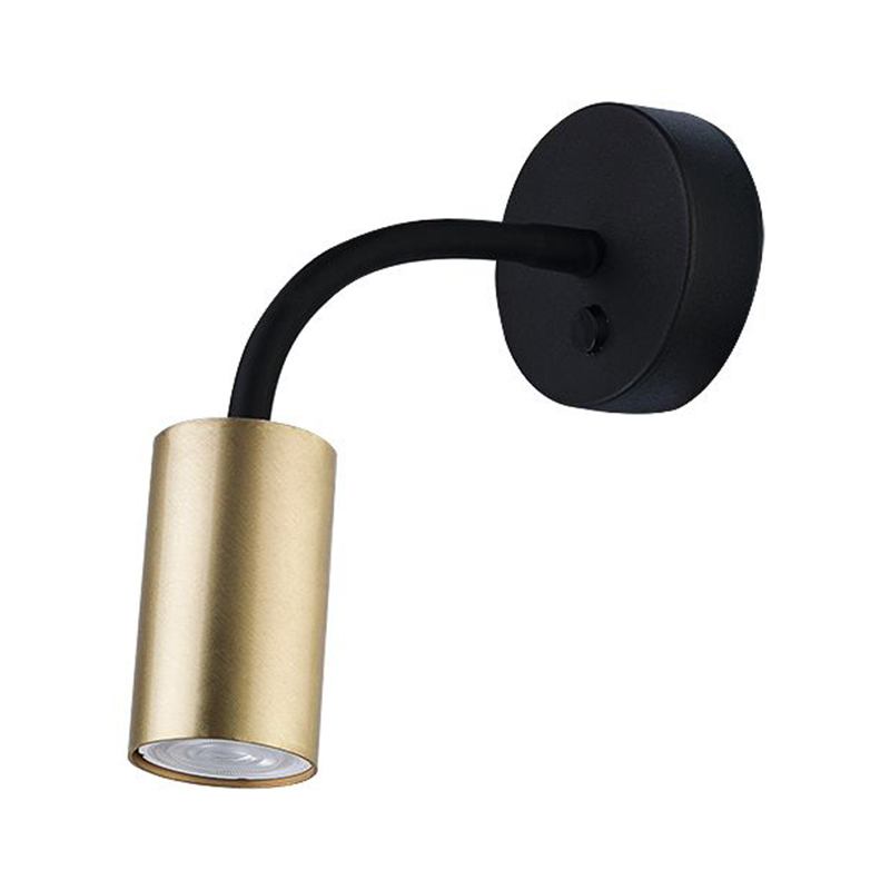 Бра Noor Spot Wall Lamp brass Латунь Черный в Уфе | Loft Concept 