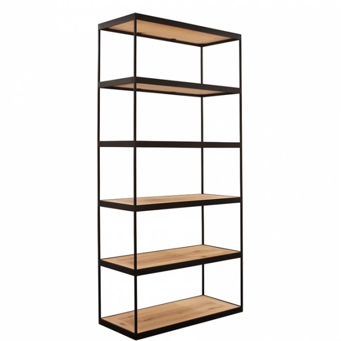 Стеллаж Industrial Oak Shelving Unit  в Уфе | Loft Concept 