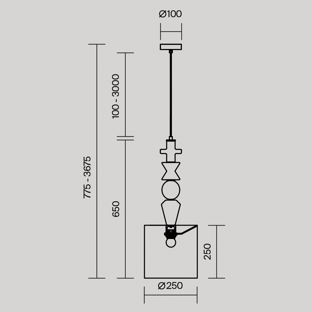Подвесной светильник Comforty Е27 в Уфе