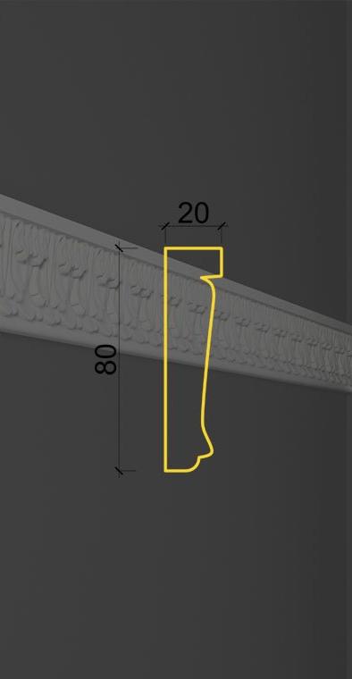 Молдинг с орнаментом MO-31 в Уфе