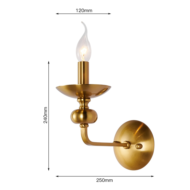 Бра бронзового цвета Candelabrum в Уфе