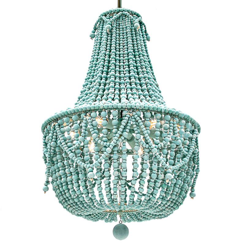 Люстра Chanteuse Chandelier Turquoise Бирюзовый в Уфе | Loft Concept 