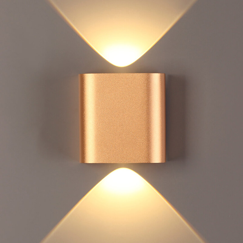 Бра Obverse Gold Square Wall lamp Золотой в Уфе | Loft Concept 