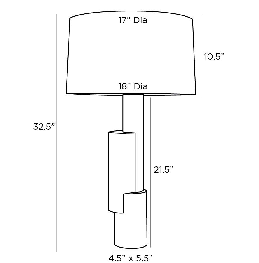 Дизайнерская настольная лампа PEPPERDINE LAMP в Уфе