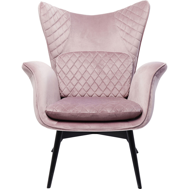 Кресло Pink Velvet Throne Розовый в Уфе | Loft Concept 