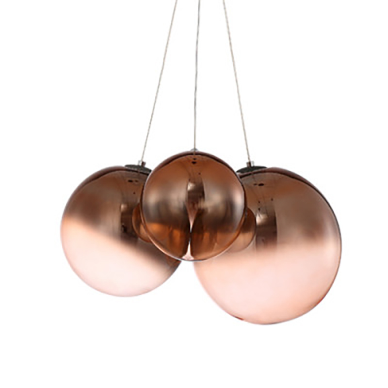 Светильник подвесной медь Balls Lamp  Медь в Уфе | Loft Concept 