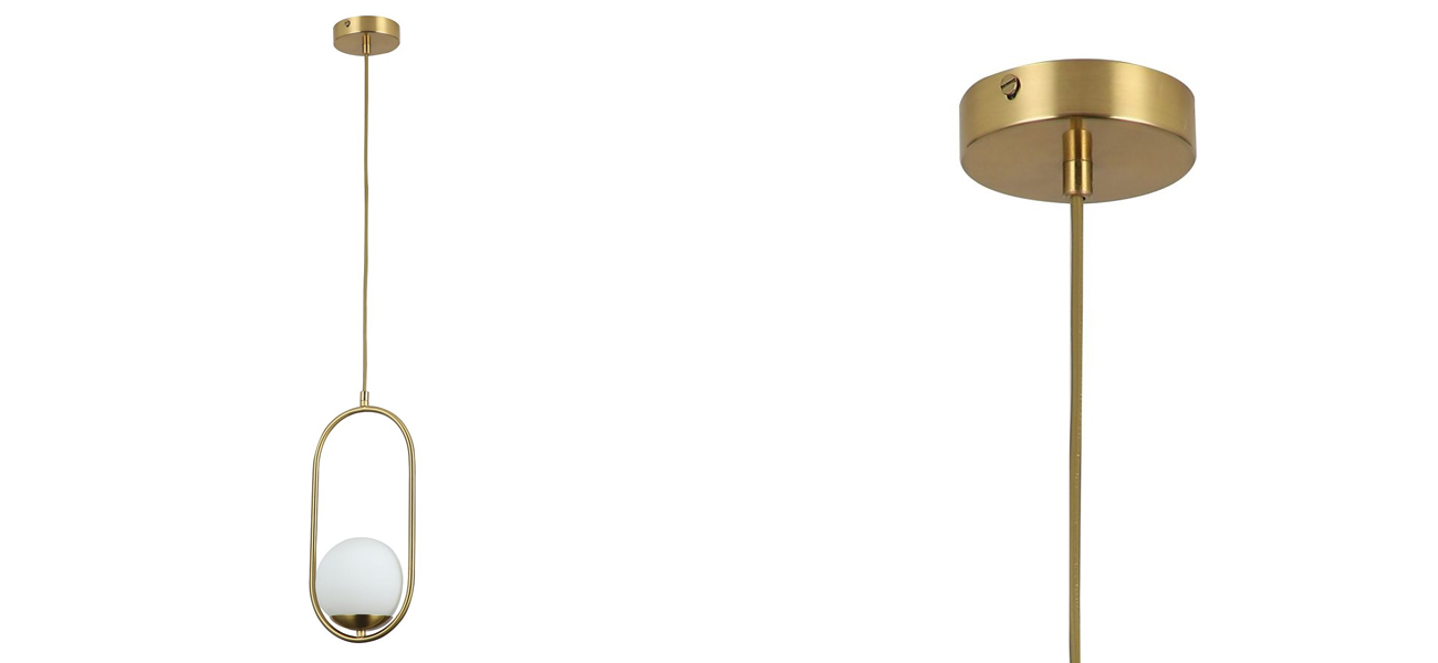 Подвесной светильник цвета латуни B.LUX - фото