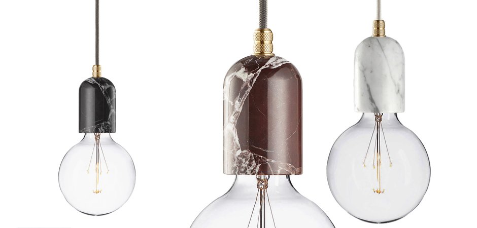 Подвесной светильник MARMOR BJÖRT Bianco - Loft-Concept в Уфе