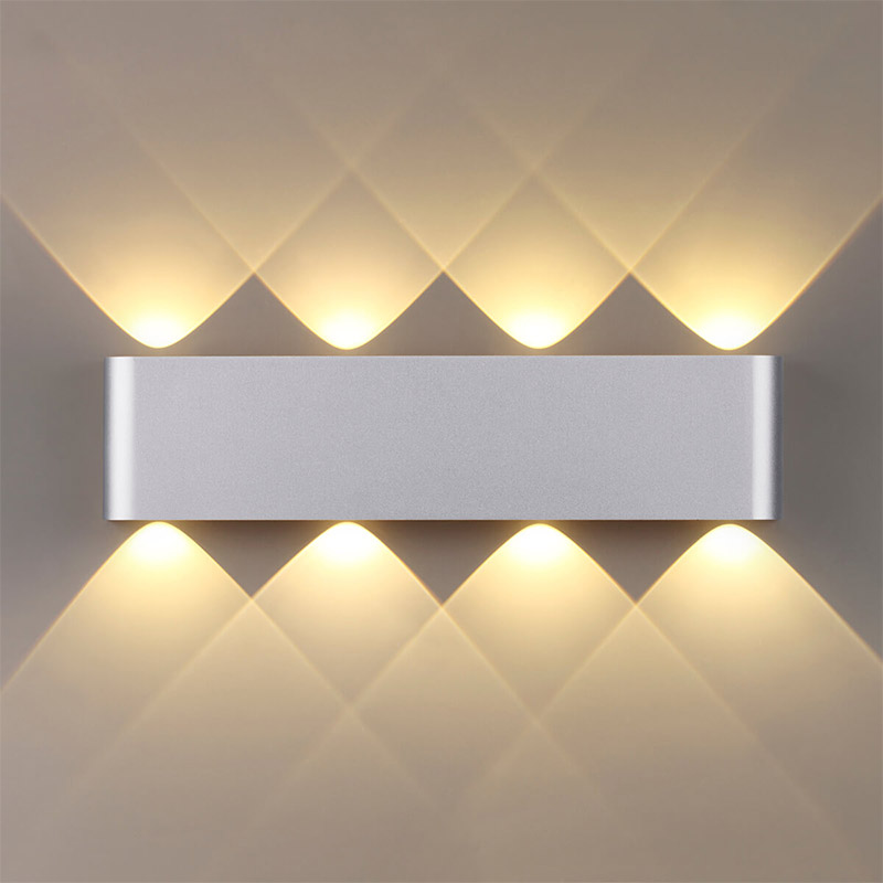 Бра Obverse Silver Rectangle B Wall lamp Серебряный в Уфе | Loft Concept 