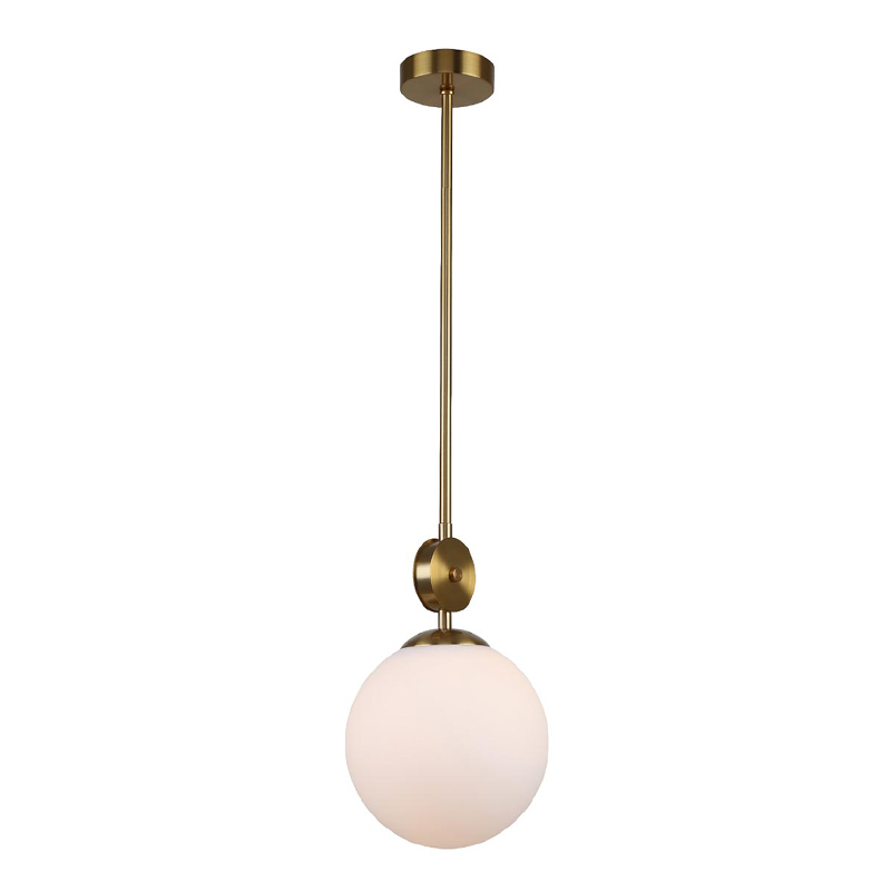 Подвесной светильник Kyran Bronze Hanging Lamp Бронза Белый в Уфе | Loft Concept 