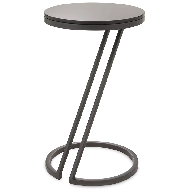 Приставной стол Eichholtz Side Table Falcone Black Черный в Уфе | Loft Concept 