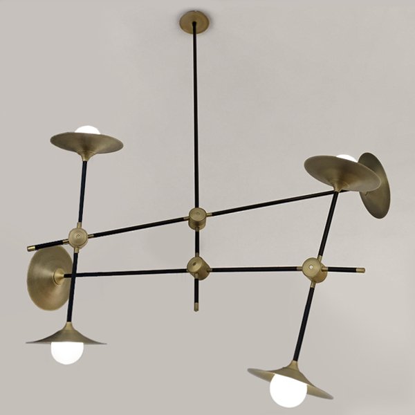 Люстра Disc Turbaya SS-6 Chandelier  в Уфе | Loft Concept 