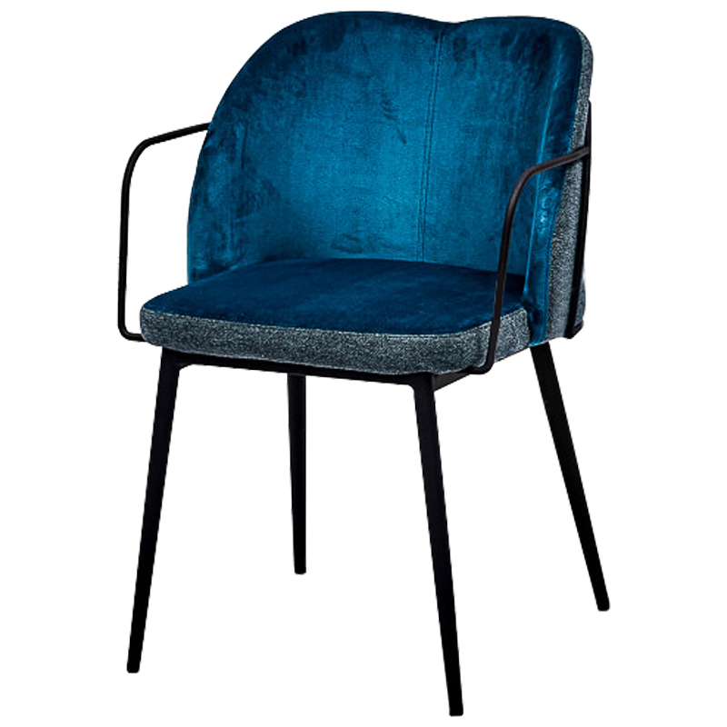 Стул Raymond Stool blue Синий Черный в Уфе | Loft Concept 