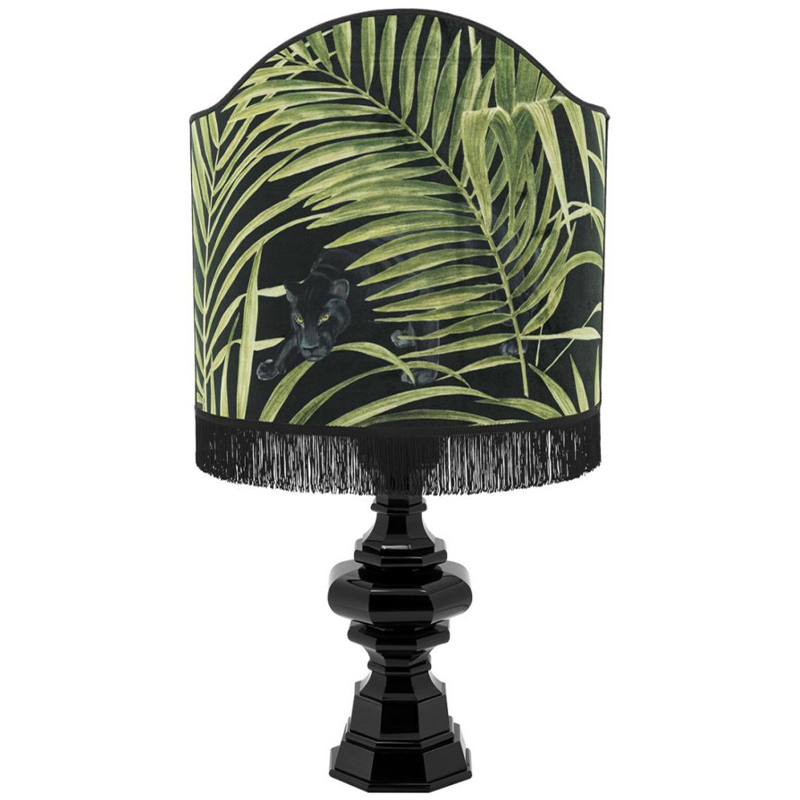 Настольная лампа Table Lamp Empire Scudo Black Green Черный Зеленый в Уфе | Loft Concept 